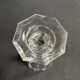 4 Verres à vin – Cristal fort taillé