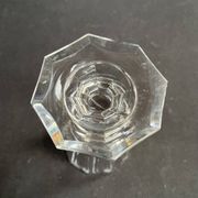 4 Verres à vin – Cristal fort taillé