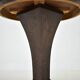 Table basse d'appoint Art Déco des années 1920 et nappe