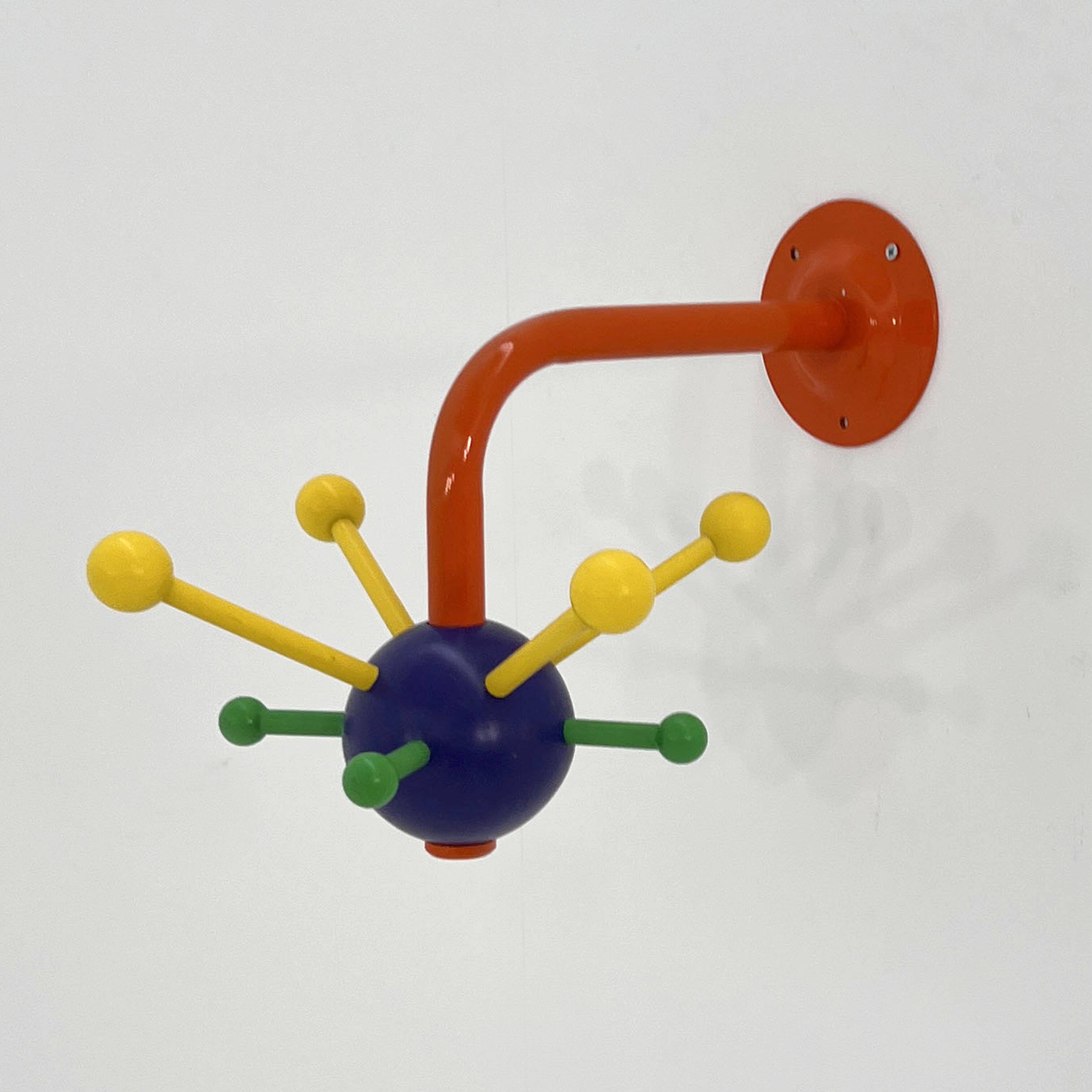 Mina multicoloured wall coat rack by Ikea, 1990