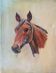 Ancient tableau HST "Horse's head" (20th century)
