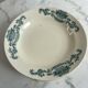 Set of 3 Longchamp Lutèce deep plates in ironstone.