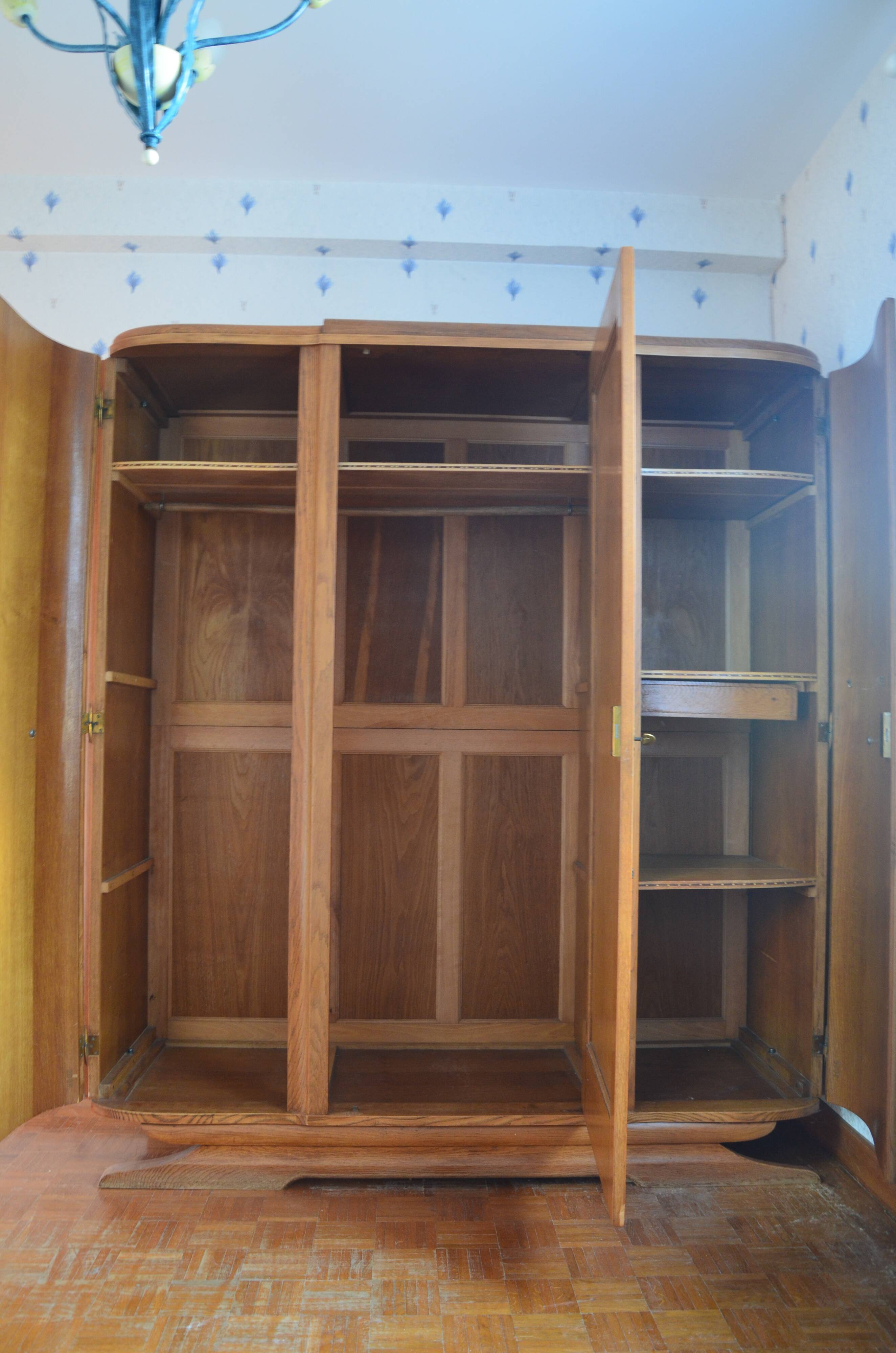 Art deco wardrobe