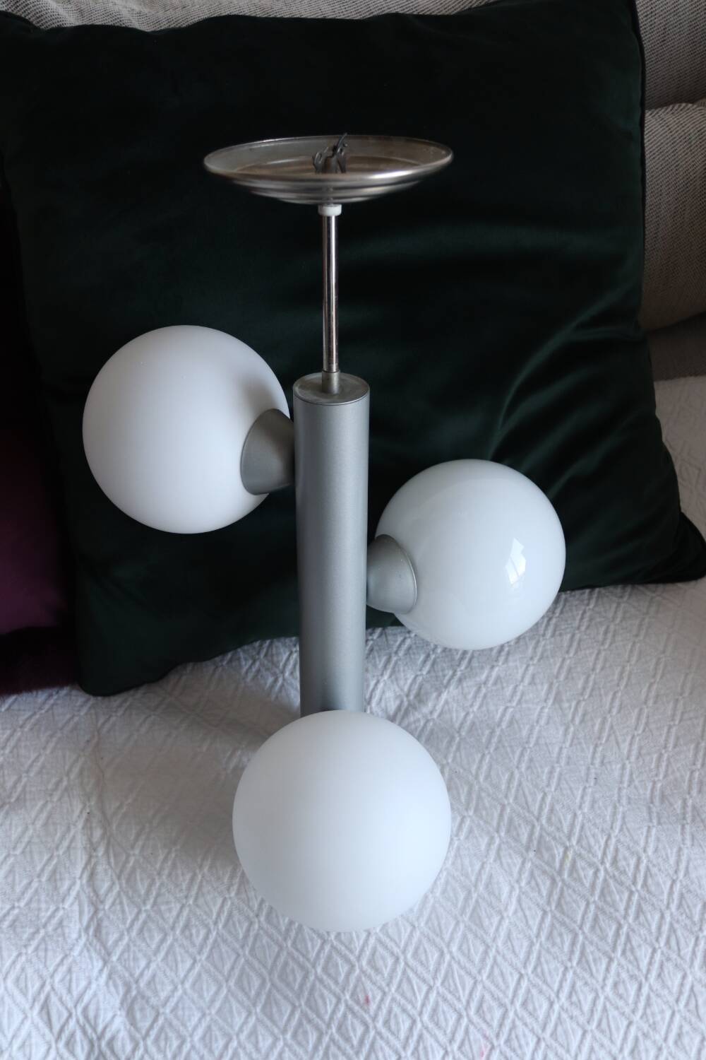 Pendant light, ball chandelier, sputnik 60s/70s vintage