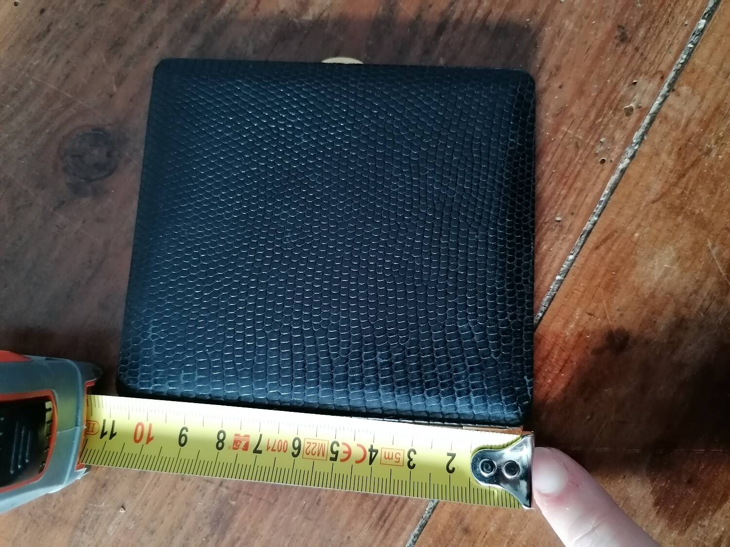 Vintage black longchamp leather cigarette case