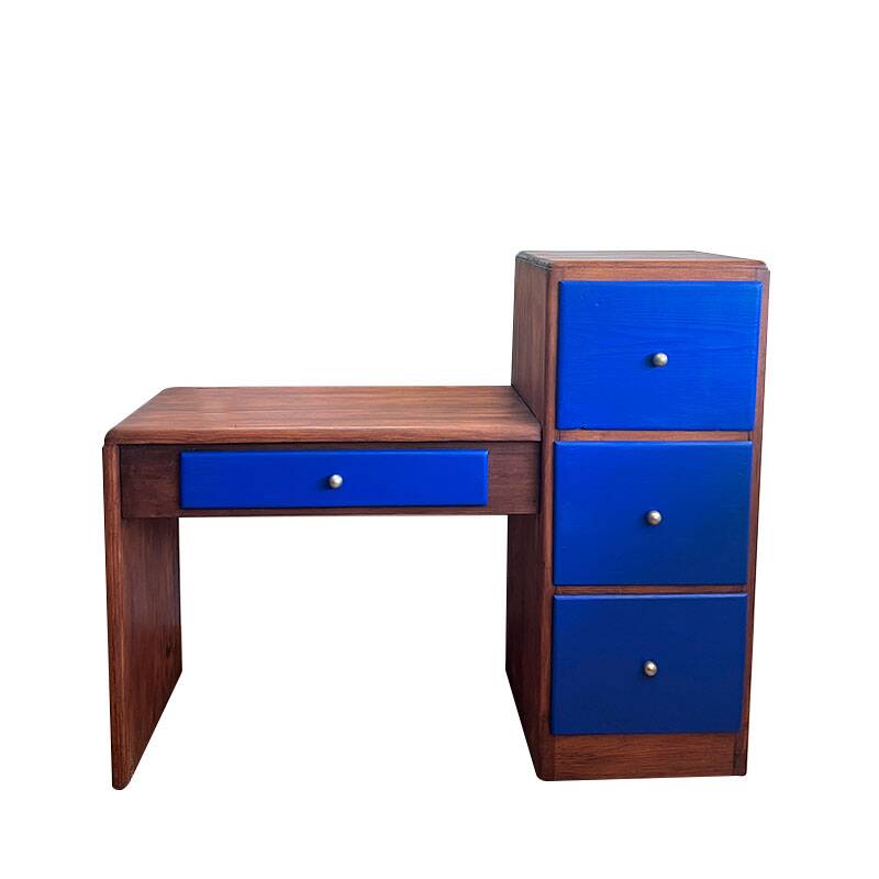 Vintage children's desk from the 1950s.