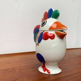 Vintage ceramic teapot or coffee pot chicken, 1970s.
