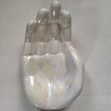 Large ceramic pocket emptier, contemporary design, 80s/90s