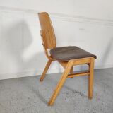 6 vintage Scandinavian chairs 70s