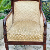 Mobilier de salon en Acajou Massif D’époque Empire