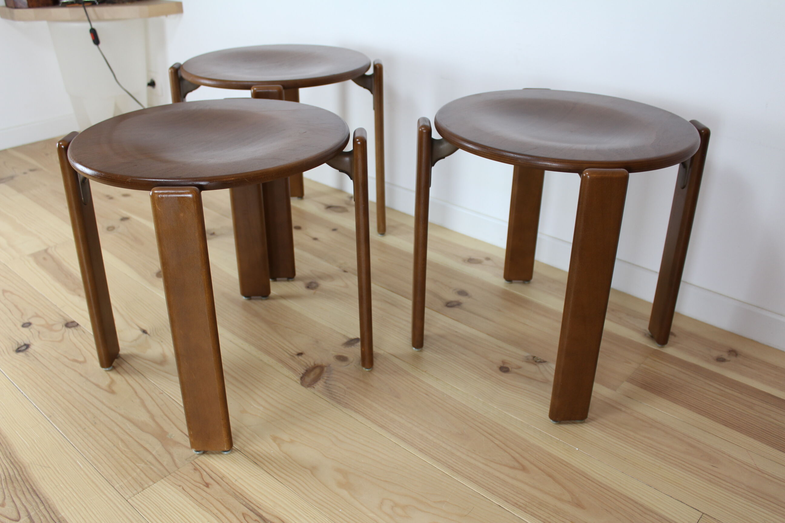 3 stools by Bruno Rey for Dietiker