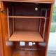 Louis Philippe wardrobe with a solid wood door.