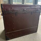 Grande Malle « au bon marché Paris » vintage des années 1900