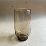 Set of 10 designer smoked glasses 1970