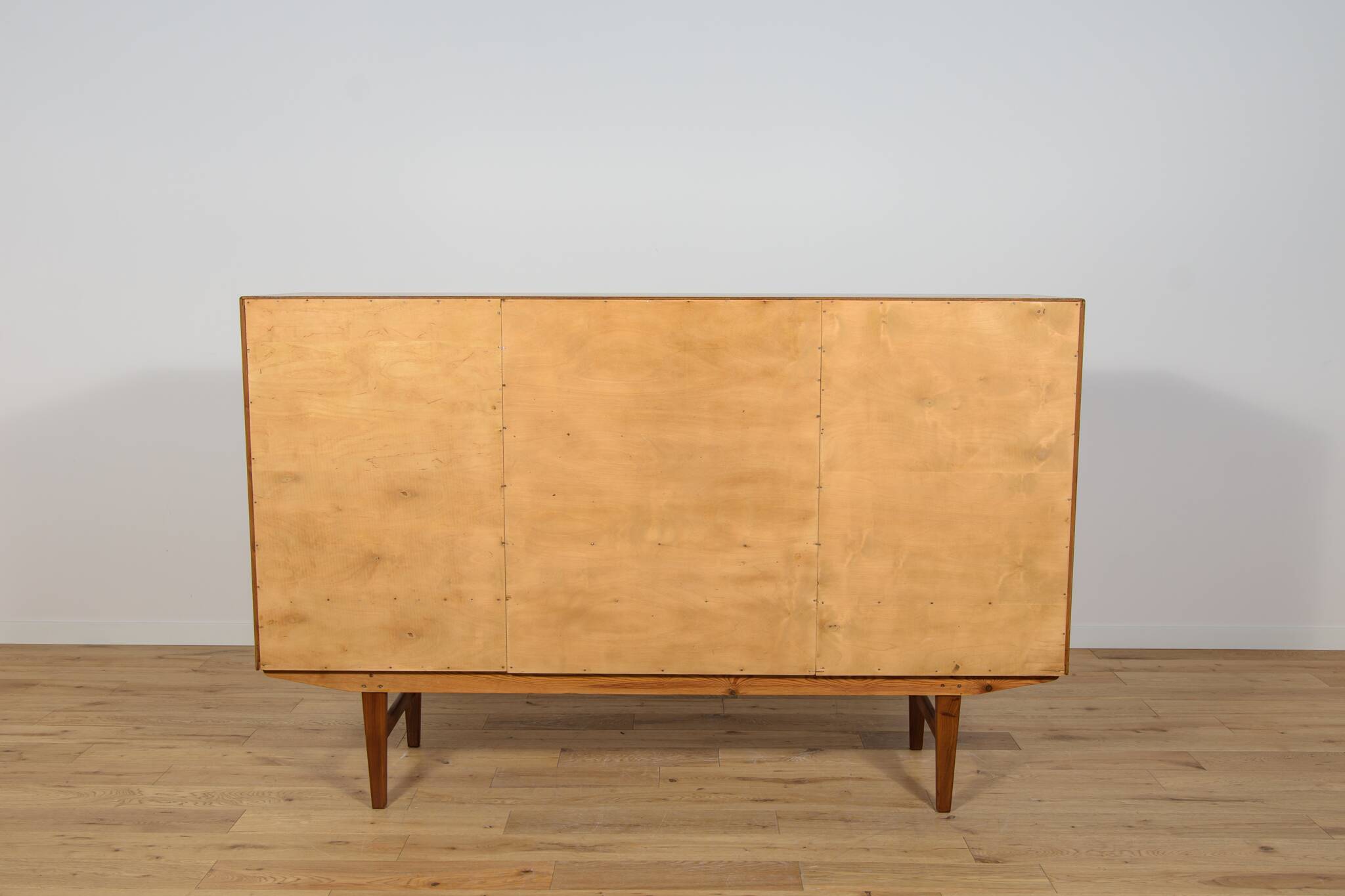 Mid-Century Teak High Sideboard, Denmark, 1960s