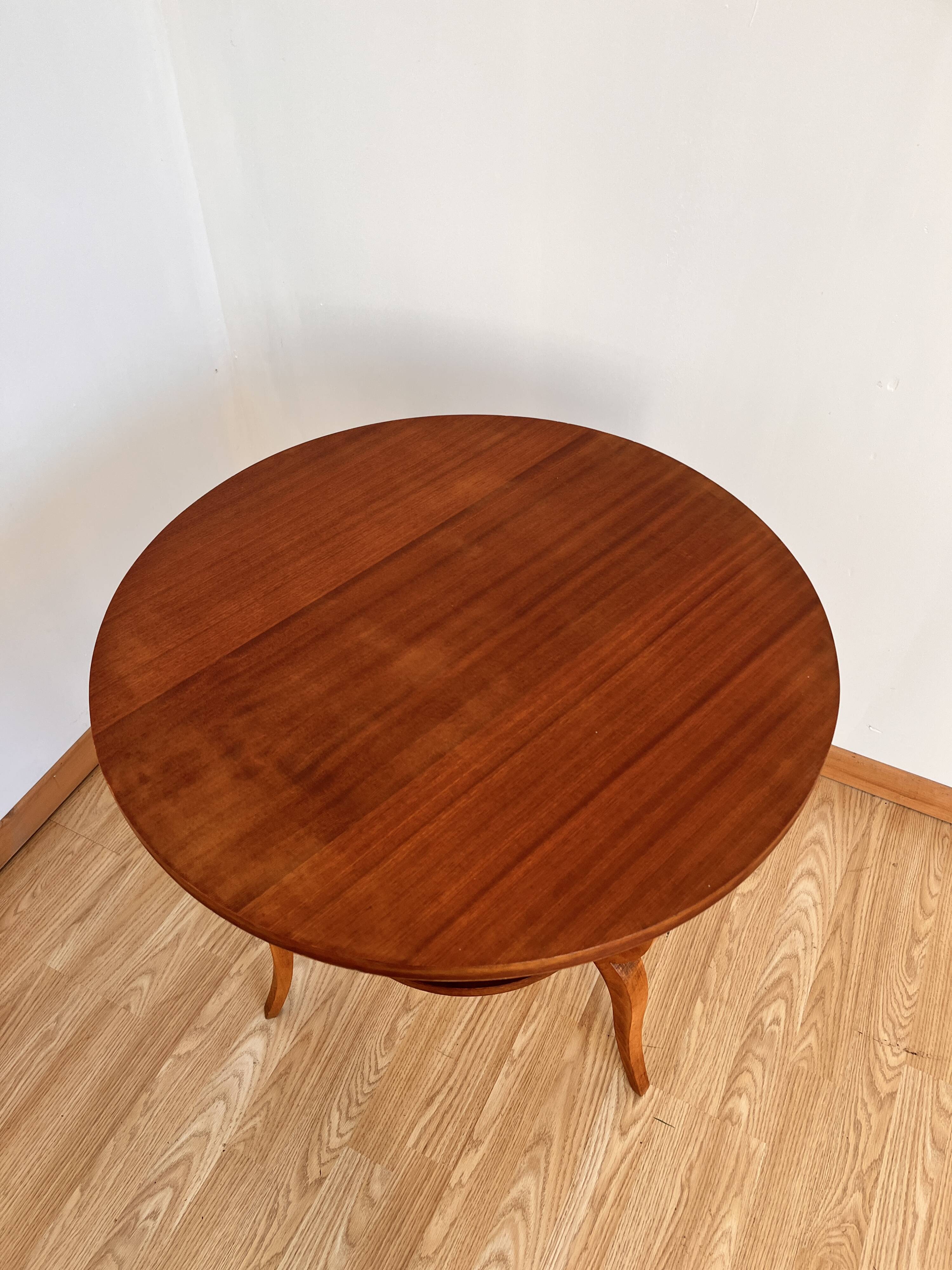 Wooden side table