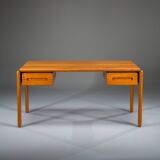 Vintage Danish cabinetmaker desk in teak, 1950s