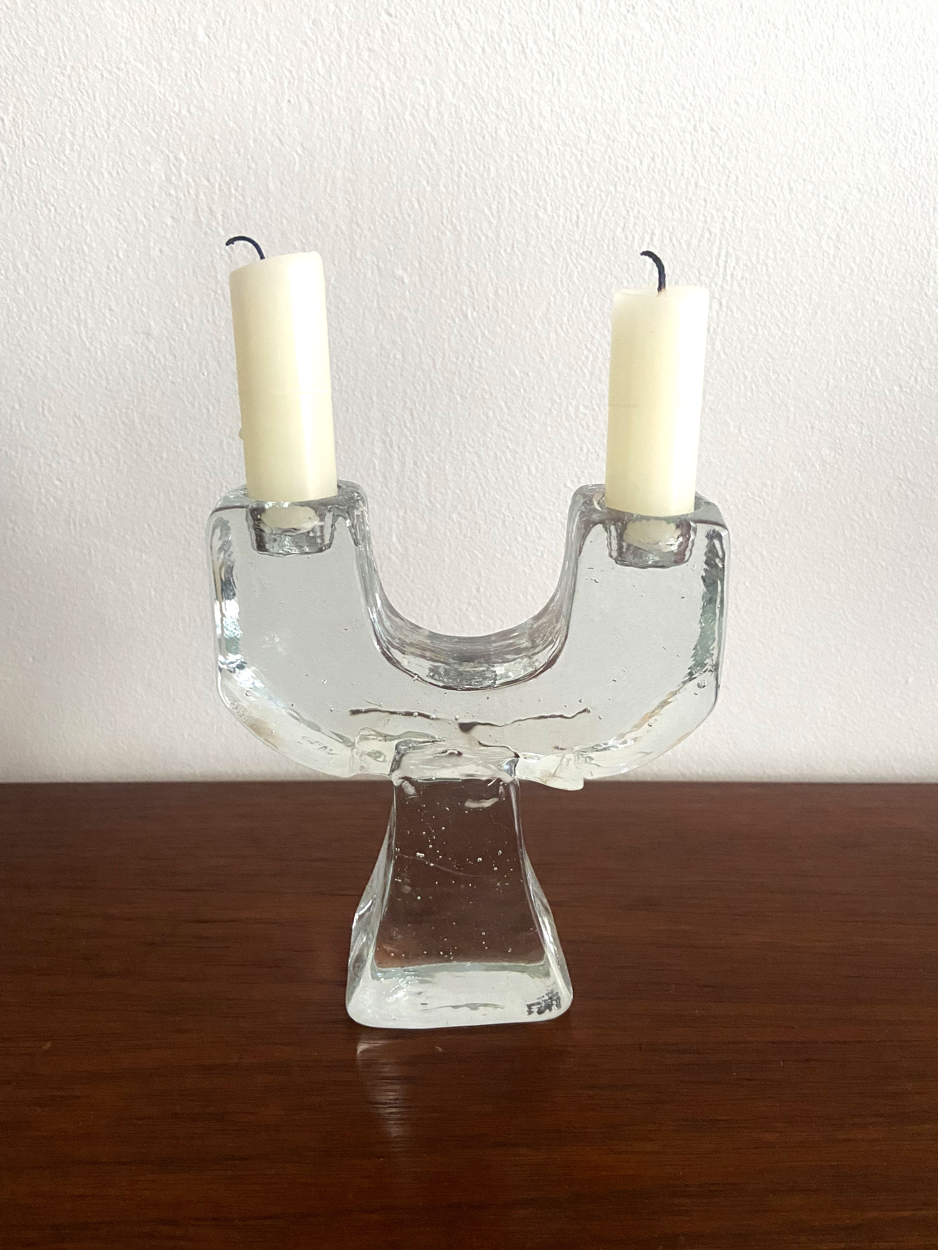 Scandinavian glass chandelier