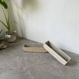 Pair of Modernist Eternity Planters by Willy Guhl