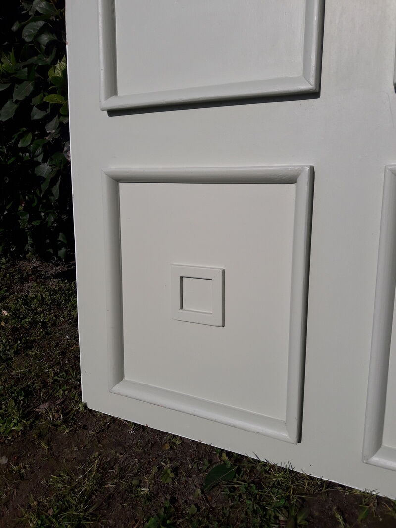 Door 207x99,5cm communication back panel molded