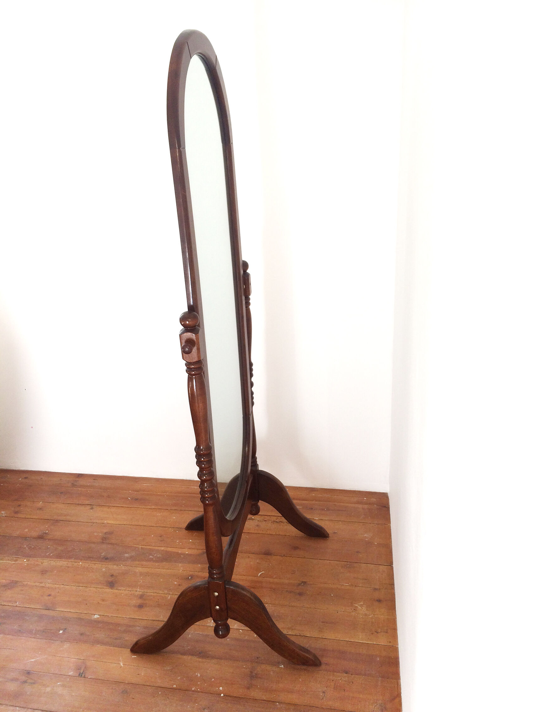 Mirror rocking on feet 62x152cm