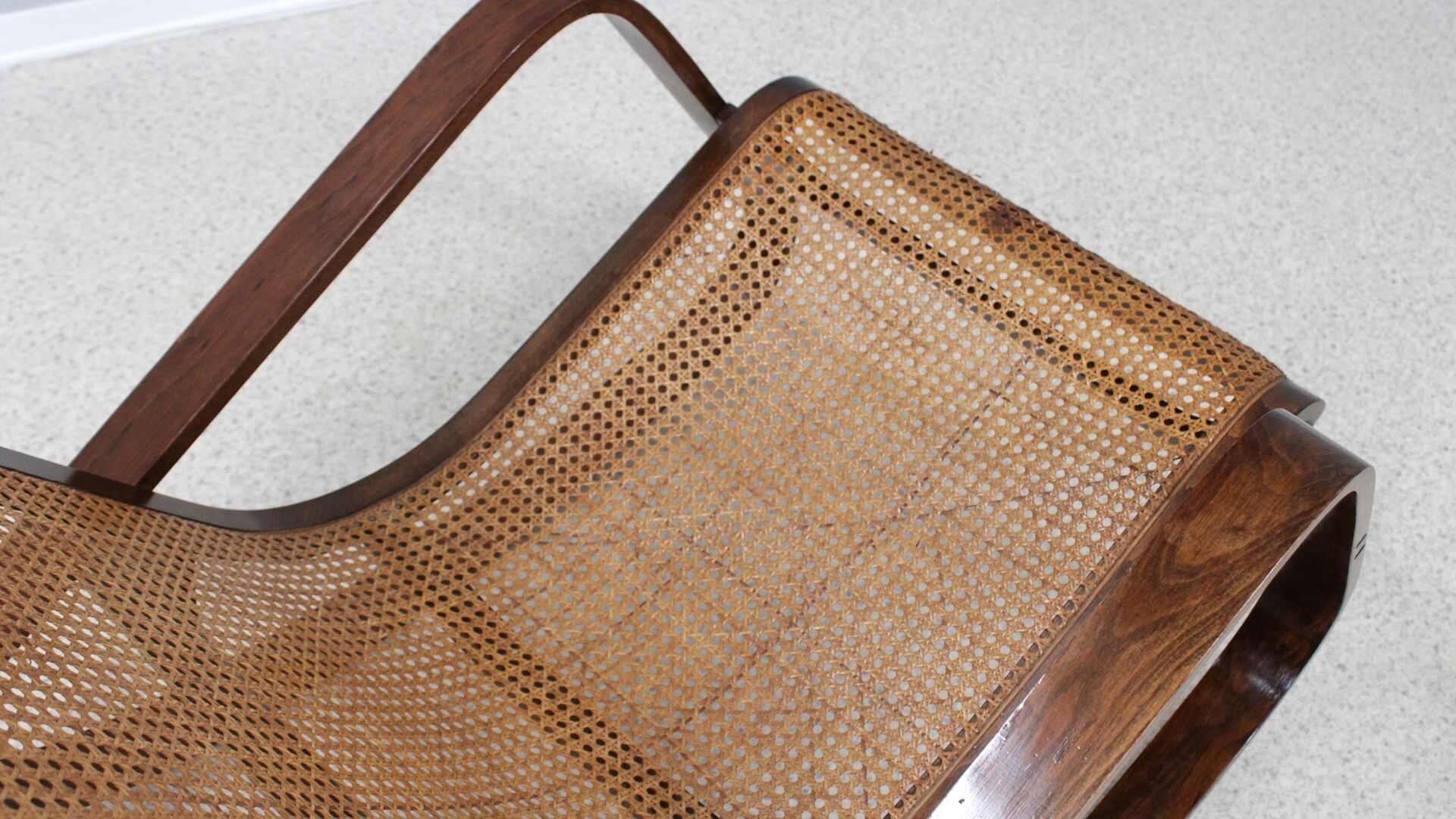 Luigi Crassevig "Dondolo" rocking chair 1970s