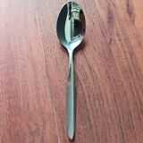 Set of 6 cups, tray and ice cream spoons guy degrenne "modern line"