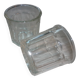 Pair of 2 old jam pots 500 ml