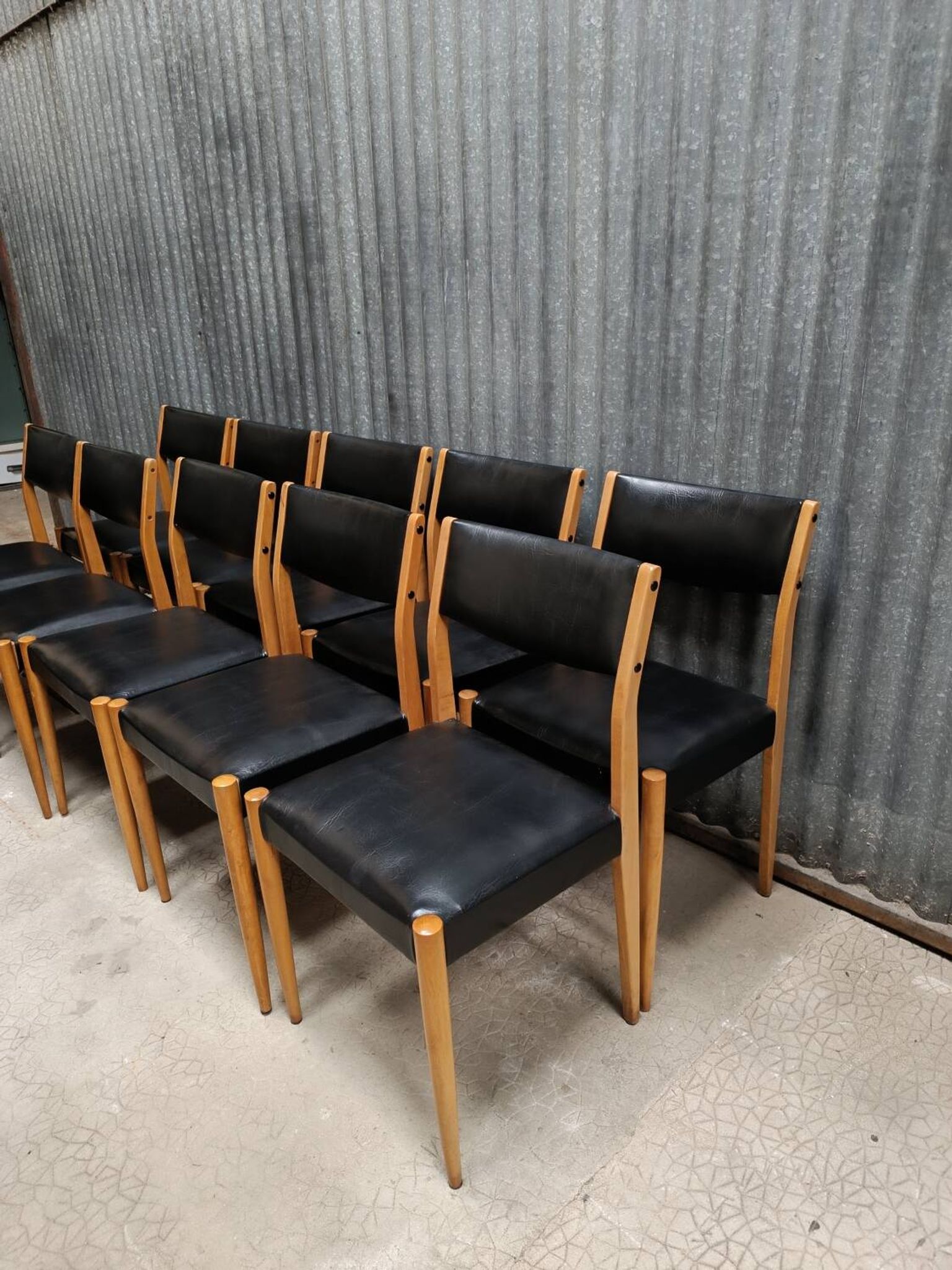 Vintage Scandinavian dining chairs