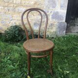 Thonet cane bistro chair