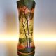 Vaas Art Nouveau, Théodore Legras, geëmailleerde glassen vazen, ensemble