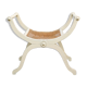 Fauteuil curule canné