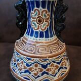 Antique ceramic vase signed M