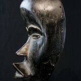 Art Africain - Ancien Masque de course Ethnie Dan - Côte d'Ivoire - 22,5