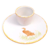 Earthenware egg cup