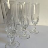 Vintage champagne flutes