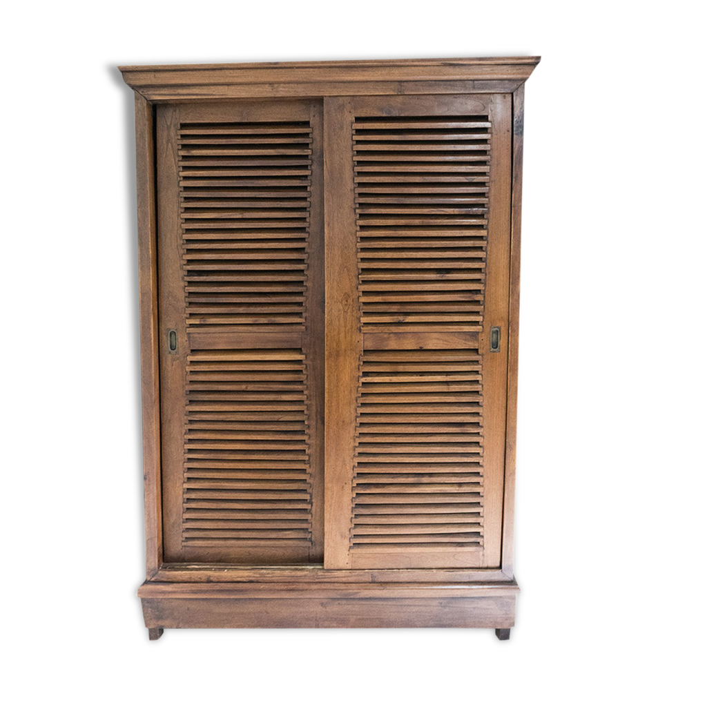 Armoire en bois exotique Selency