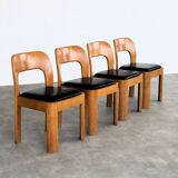 vintage eetkamerstoelen | stoelen | jaren 60 | eiken