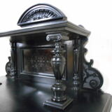 Blackened wooden buffet