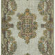 Hand-Knotted Carved Turkish 1970s 183 cm x 302 cm