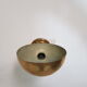 Vintage art deco brass wall light
