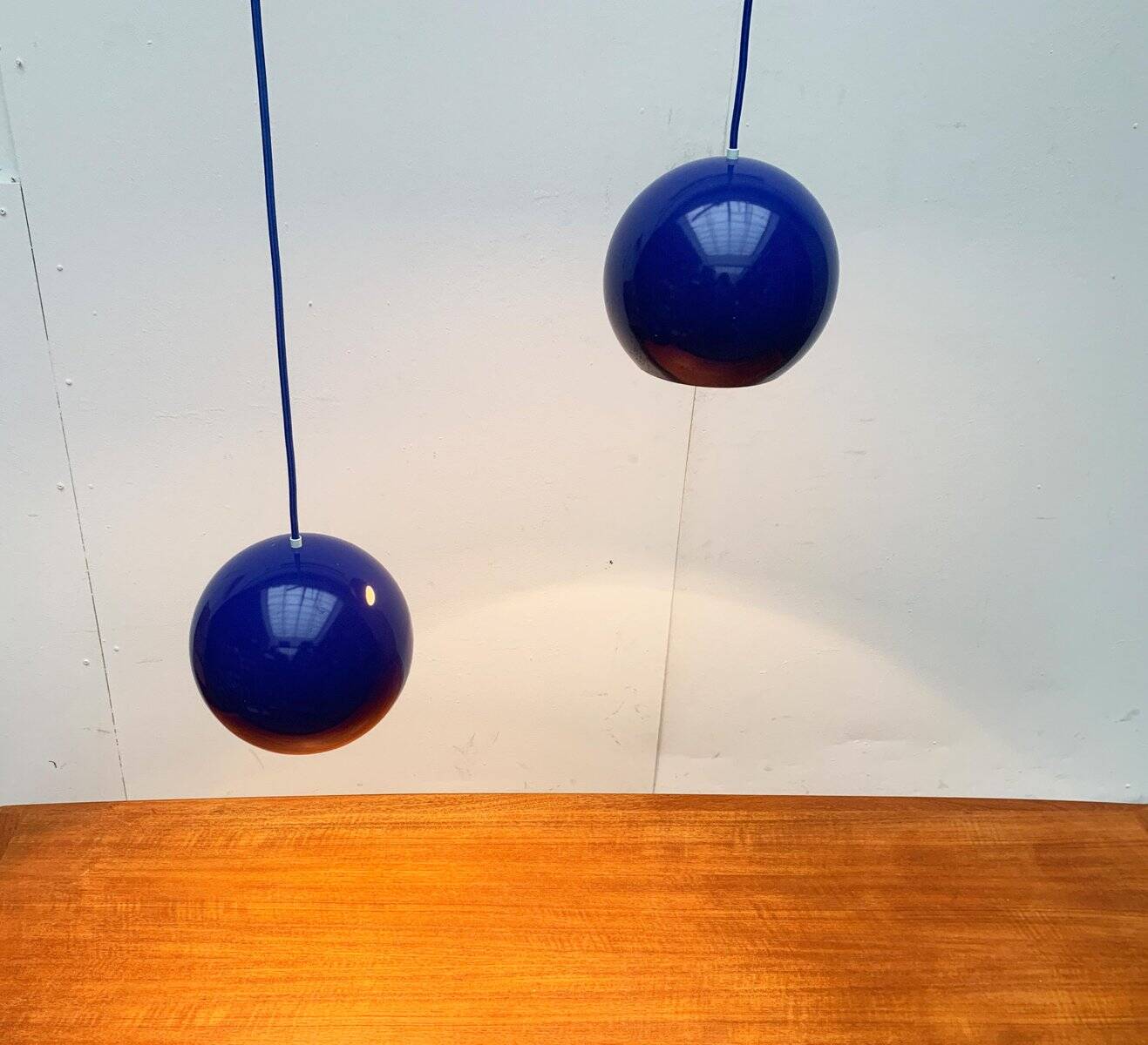 Mid-century Topan suspensions by Verner Panton for Louis Poulsen, set of 2.
