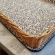 Plateau rotin vintage
