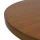 Vintage side table art deco style 80s wood minimalist design