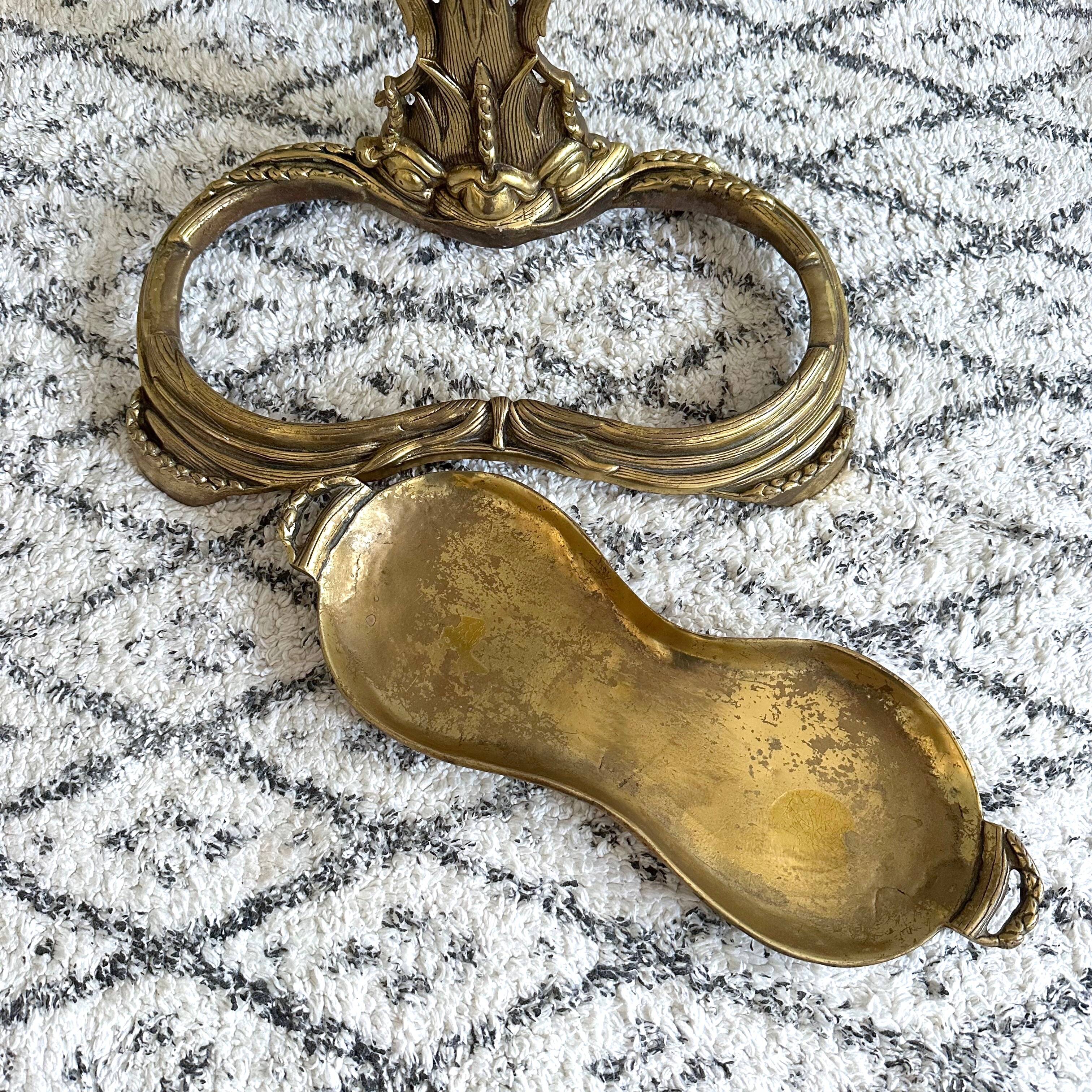 Antique Brass Umbrella Stand / Umbrella Holder