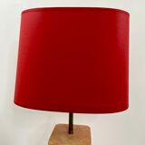 Table lamp in vintage marble