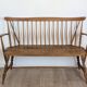 Bench, vintage bench in solid wood