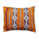 Moroccan orange kilim cushion