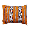 Moroccan kilim cushion orange