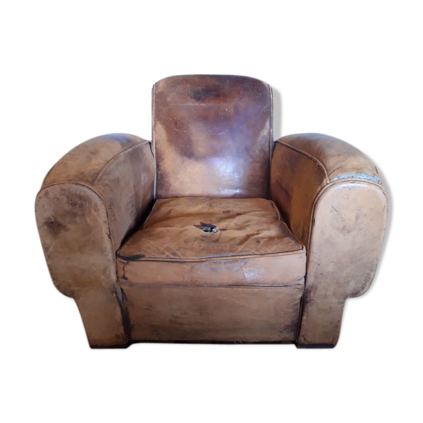 Club leather chair 50s
